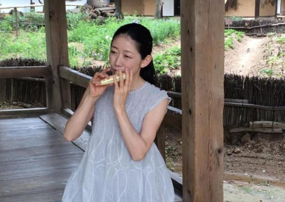 Recital al son de flauta japonesa