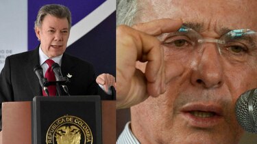 Reunión entre Juan Manuel Santos y Álvaro Uribe será el 5 de octubre