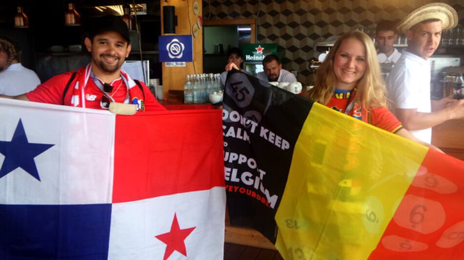 Un panameño y una belga en una luna de miel muy particular en Sochi