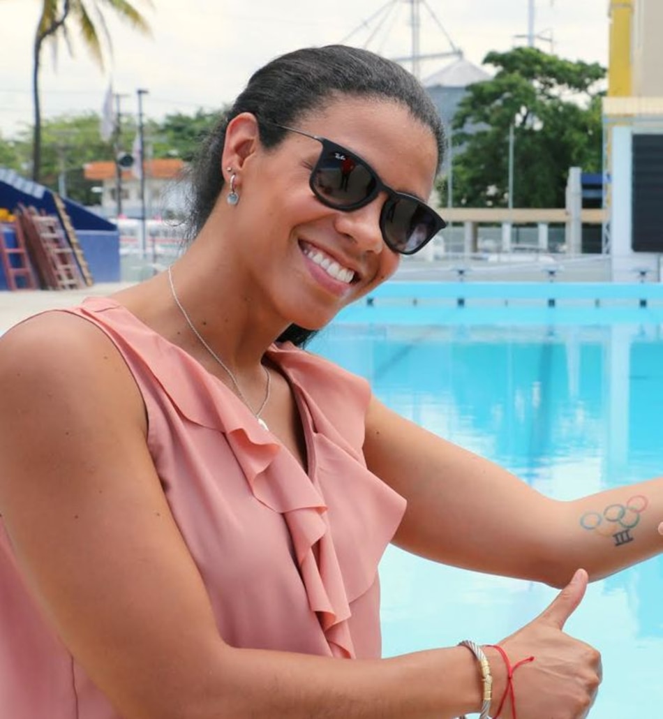 La panameña Eileen Coparropa, tres veces olímpica