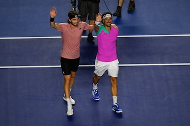 Feliciano López y Stefanos Tsitsipas campeones de dobles en el Abierto Mexicano