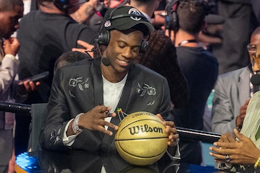 AJ Dybantsa, la primera selección del ‘draft’ por los Wizards