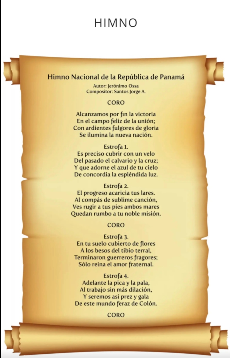 Errores en el himno nacional