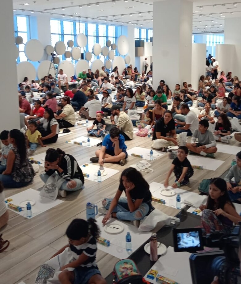 Arte y naturaleza se unen en un taller ambiental