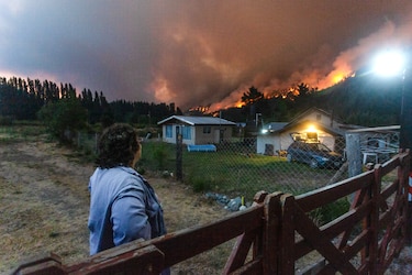 Más de cuatro mil hectáreas arrasadas por los incendios en la Patagonia argentina