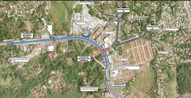 Intercambiador de La Cabima, con retrasos por liberación de servidumbre pública