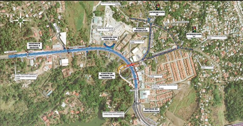 Intercambiador de La Cabima, con retrasos por liberación de servidumbre pública