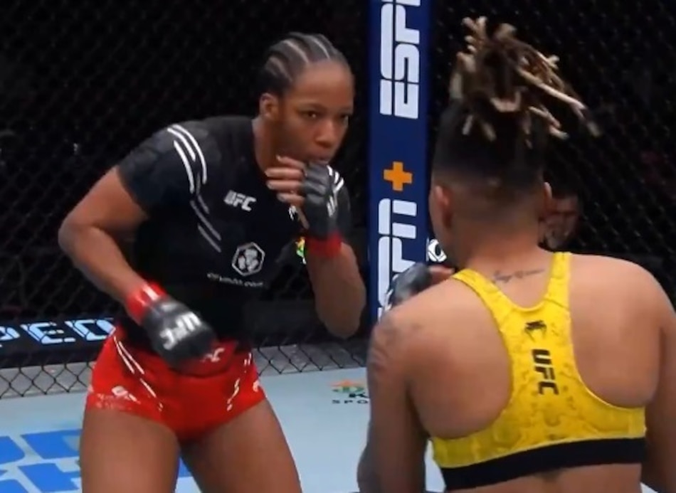 Joselyne Edwards impone su fuerza y vence a Chandler en UFC Flash Night