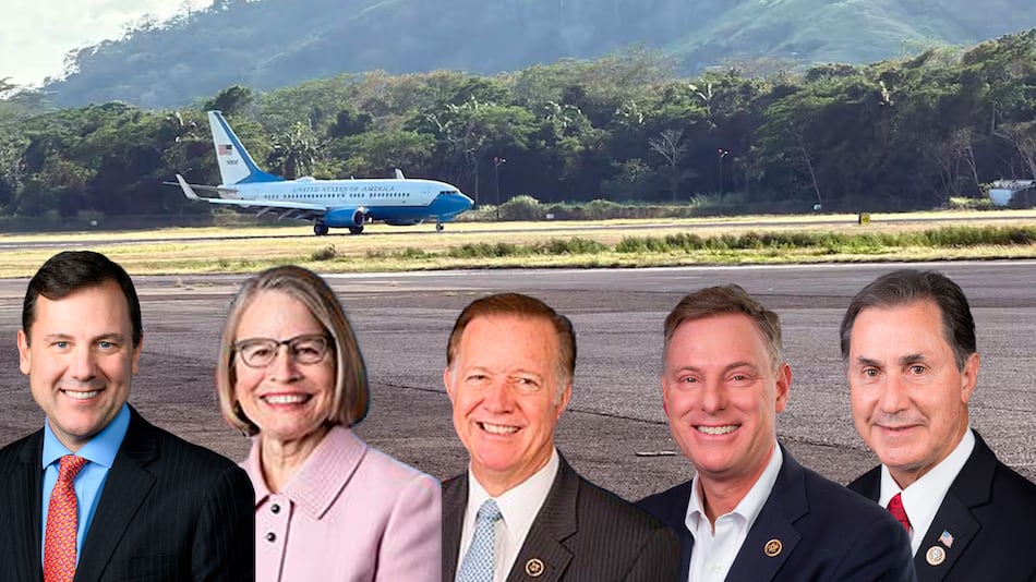 Congresistas de Estados Unidos visitaron Panamá en medio de amenazas de Trump contra el Canal