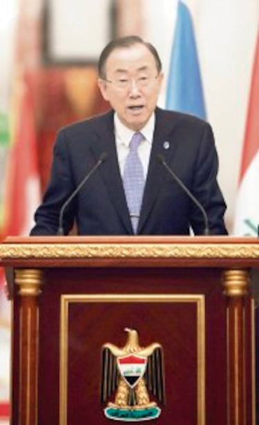 ONU pide a líderes de Irak resolver crisis