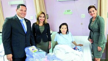 Entrega de canastillas
