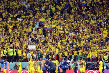 Alegría y baile en Ecuador tras el histórico triunfo en la inauguración del Mundial 2022