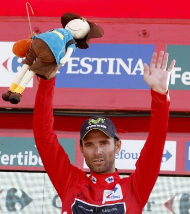 Valverde gana sexta etapa y es líder de la Vuelta a España