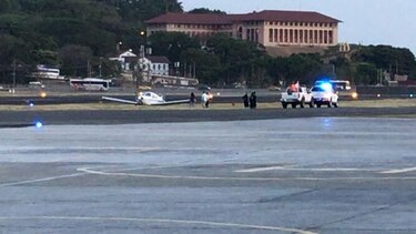 Avioneta sufre percance al aterrizar en aeropuerto de Albrook
