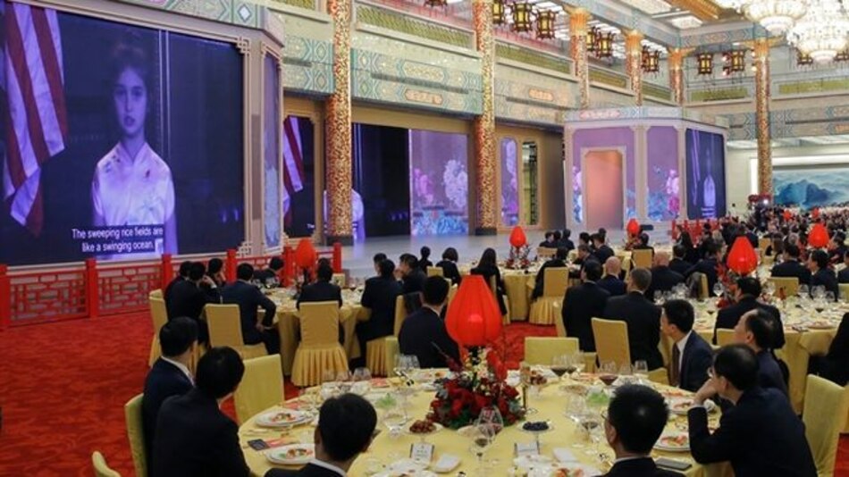 Nieta de Donald Trump se roba el corazón de los chinos