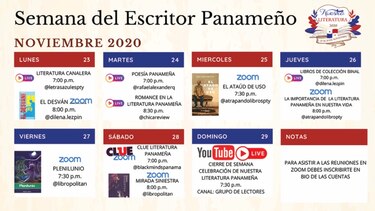 Tiempo para celebrar la literatura panameña
