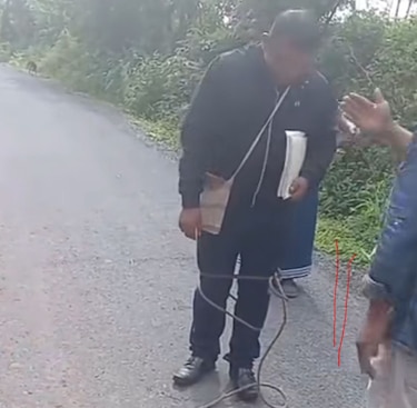 Cacique ngäbe, amarrado y amenazado con cepo