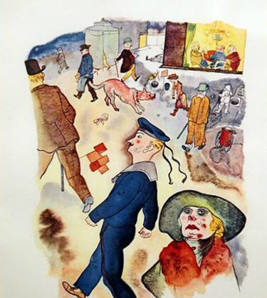 El pesar en los trazos de Grosz