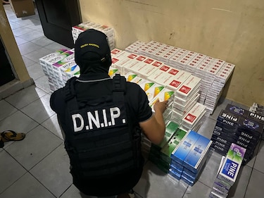 Destapan una supuesta red de contrabando de cigarrillos que opera desde la ZLC