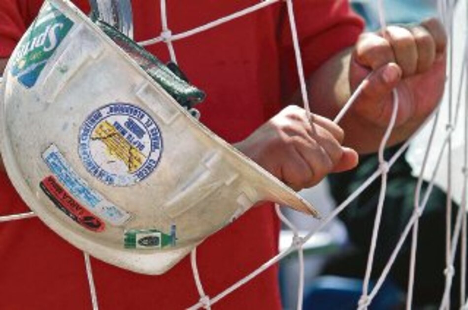 Mina Spence en Chile continúa en huelga