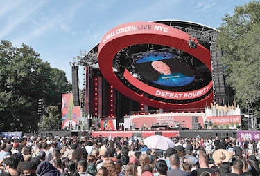 Anuncian cartel del Global Citizen Festival de Nueva York