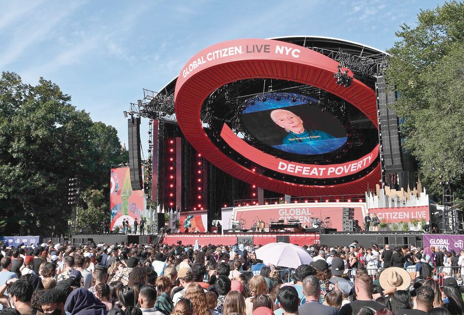 Anuncian cartel del Global Citizen Festival de Nueva York