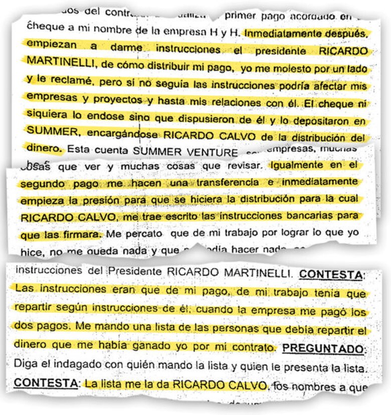 Felipe 'Pipo' Virzi: Martinelli decía cómo repartir los pagos