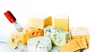 La mezcla de carnes y quesos