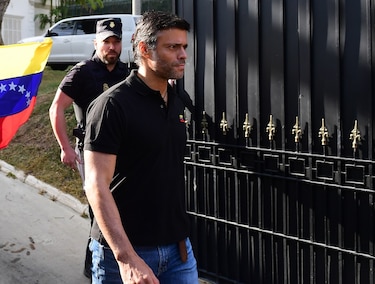 Líder opositor venezolano Leopoldo López ya está en Madrid