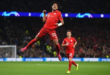 Bayern Múnich golea al Tottenham con cuatro goles de Gnabry