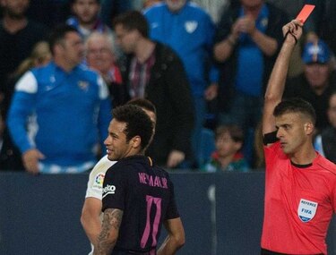 Neymar se perderá por sanción el Clásico contra el Real Madrid