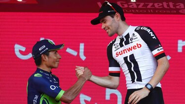 El holandés Dumoulin deja al colombiano Nairo Quintana sin el Giro de Italia del centenario