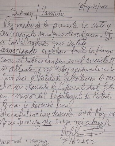Tribunal todavía no ha sido notificado por los abogados de Martinelli, pero ya su equipo coordina su extradición