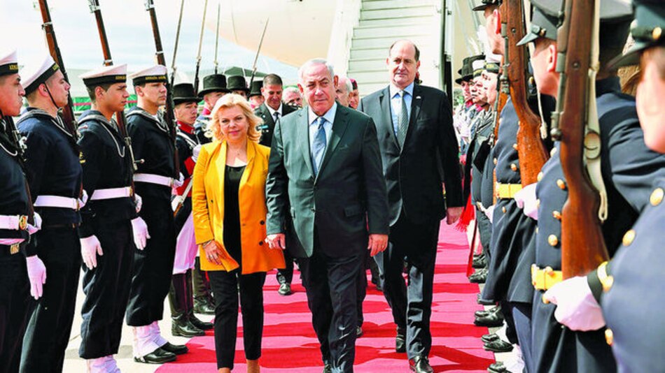 Benjamin Netanyahu inicia una histórica visita a Argentina