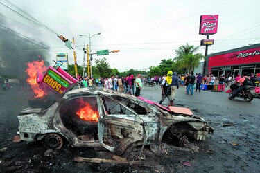 Caos en Honduras por tensa espera electoral