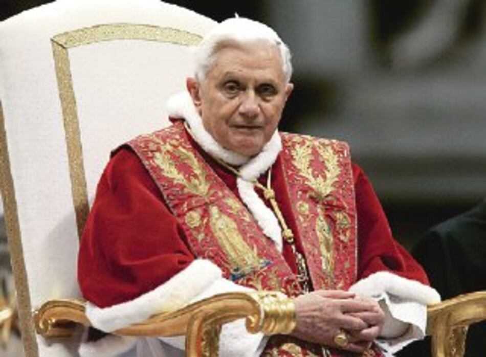 El Papa en exposición de Sábana Santa