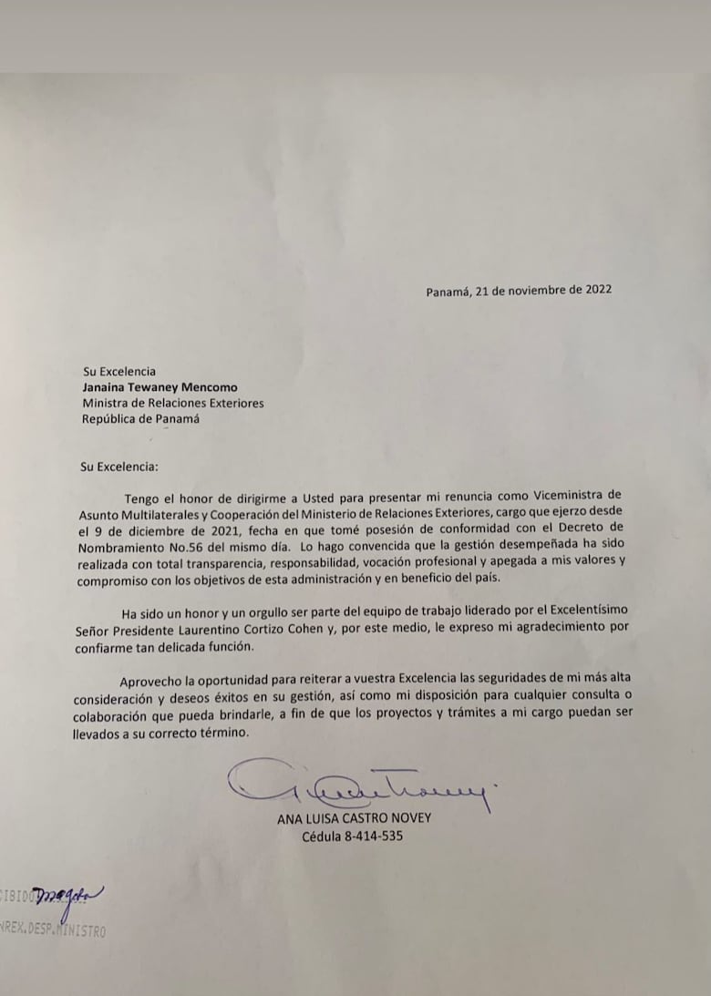 Yill Otero y Vladimir Franco son designados como vicecancilleres