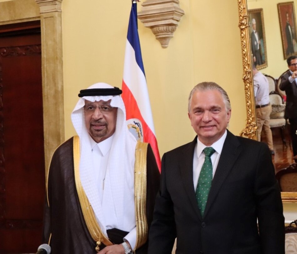 Costa Rica y Arabia Saudita fortalecen relación con visita de ministro de Inversiones