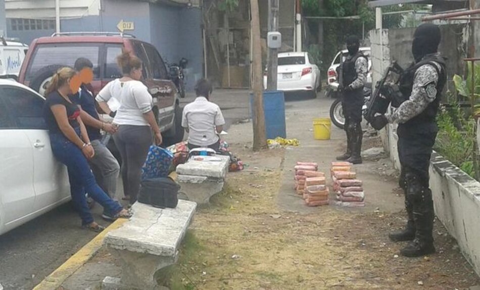 Detienen a pareja en Betania con 50 kilos de cocaína en una camioneta