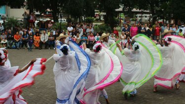 Siete delegaciones internacionales, en  festival folclórico de Boquete