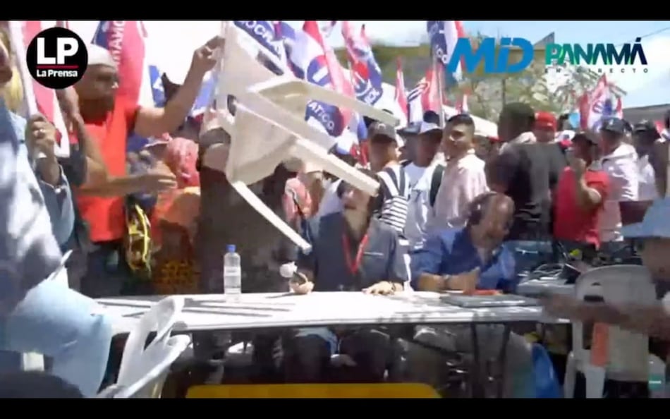 Incidente con agentes del SPI perjudica cobertura periodística en evento del PRD en Coclé