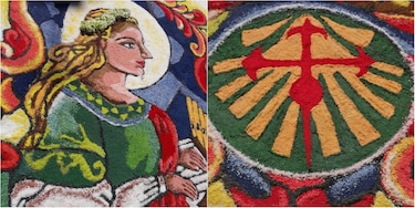 Lanzan proyecto de alfombras para el Camino de Santiago de Compostela 2021