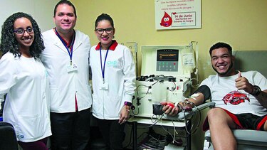 ‘Sé donante de sangre y salva muchas vidas’