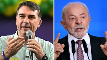 Elecciones en Brasil: con 30% del escrutinio, Flávio Bolsonaro tiene 50.7% de los votos y Lula 41.1%