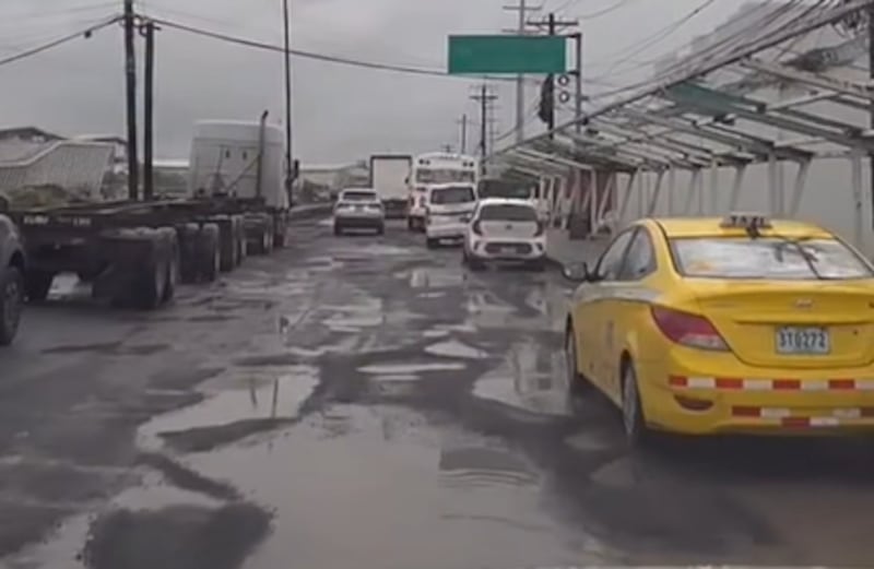 Cámara Marítima alerta sobre deterioro de la avenida Randolph en Colón