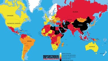 Panamá pierde ocho posiciones en la clasificación anual de Reporteros Sin Fronteras