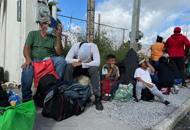 Migrantes venezolanos viven en la incertidumbre en frontera norte de México