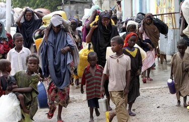 La hambruna crece en Somalía