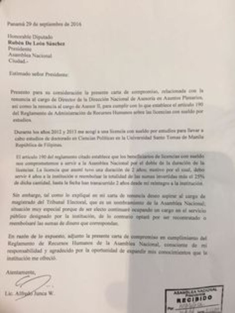 Los privilegios de Alfredo Juncá, el nuevo magistrado del Tribunal Electoral