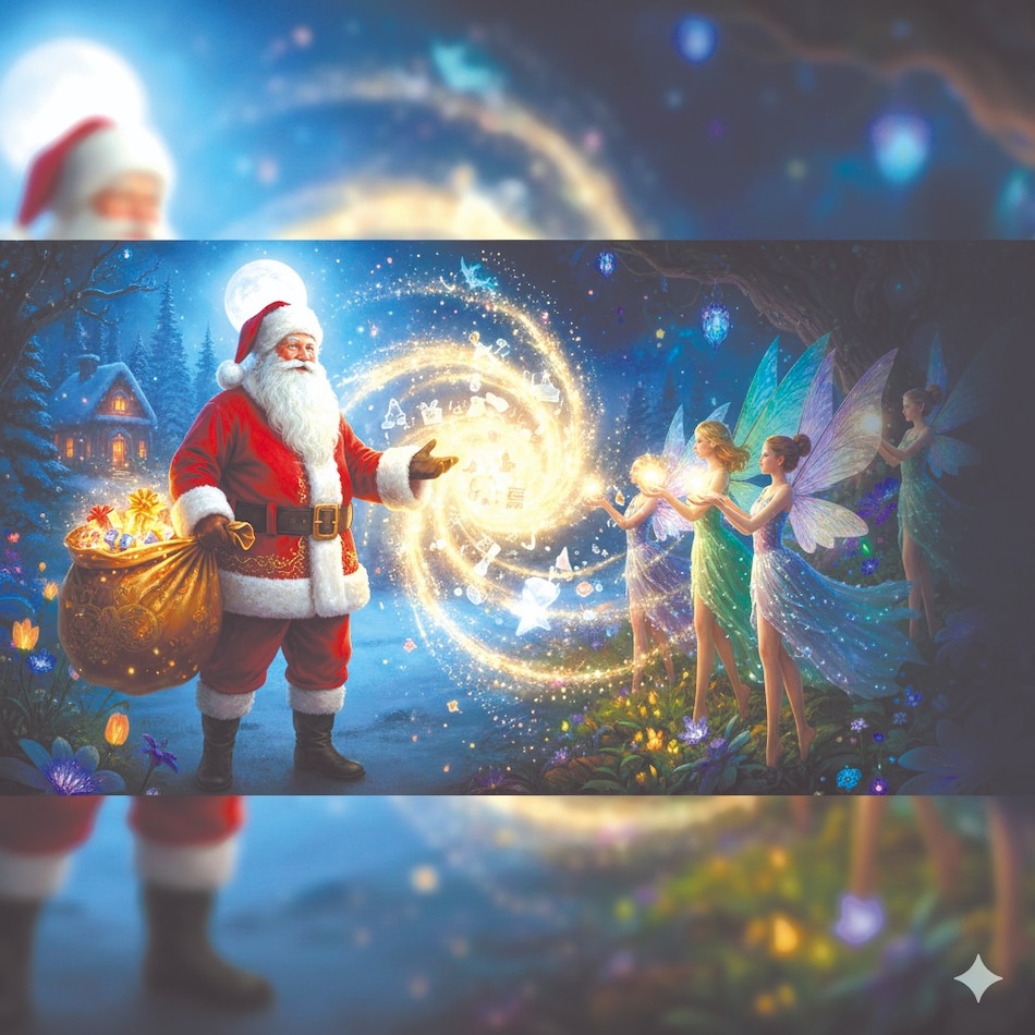 No les estás mintiendo a tus hijos: les estás regalando magia